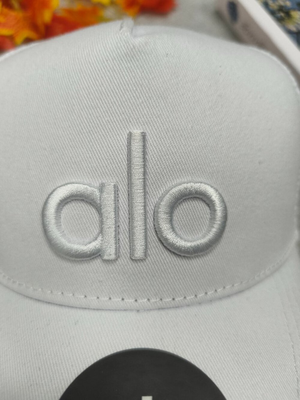 Unisex Alo Yoga District Trucker White Hat Athleisure Tennis Sporty Capšš¤ - Picture 2 of 5